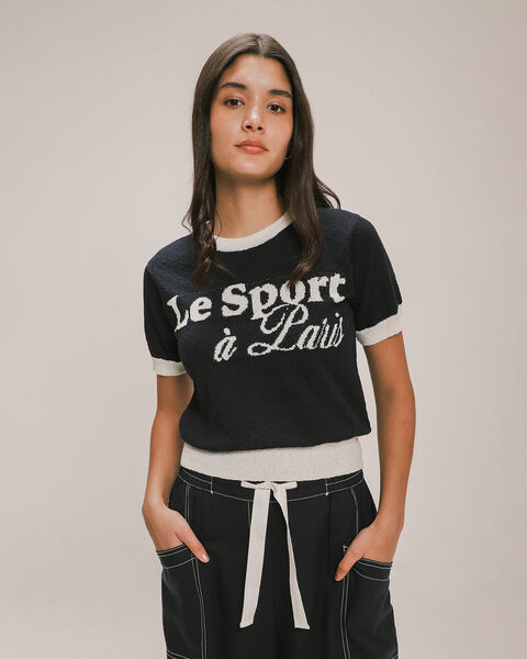 Top Ringer Azul