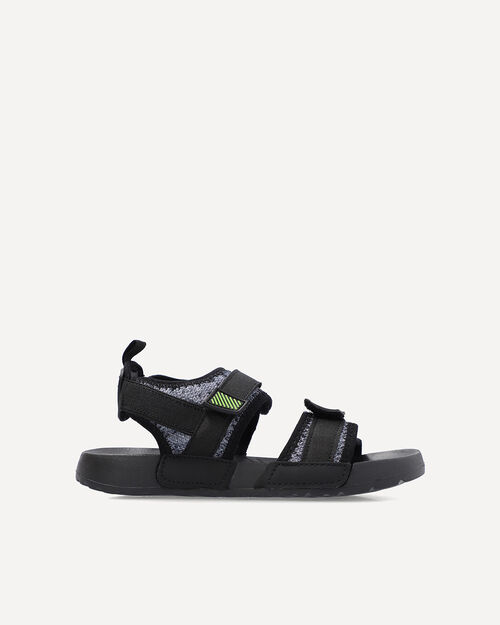 Sandalia Negra Deportiva