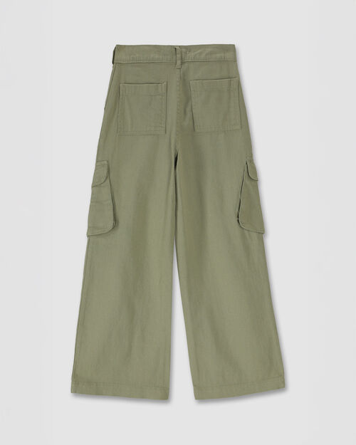 Pantalón Cargo Verde