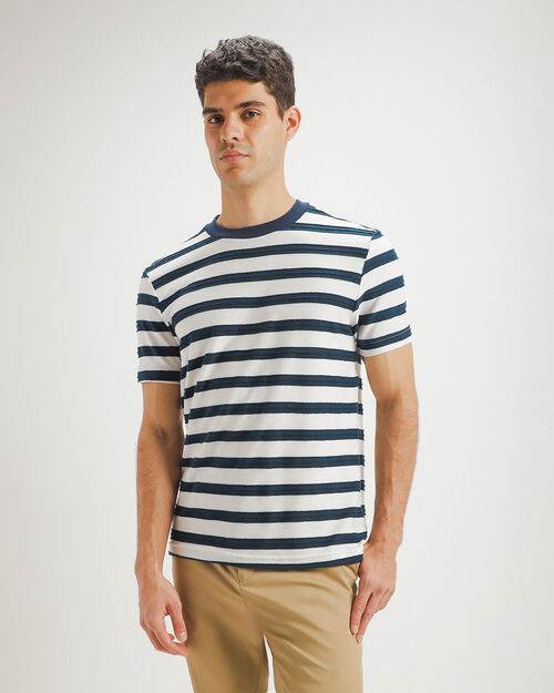 Playera Fit Regular Rayas