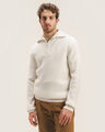 Su&eacute;ter Beige Fit Regular,CRUDO