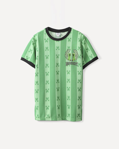 Playera Minecraft Verde