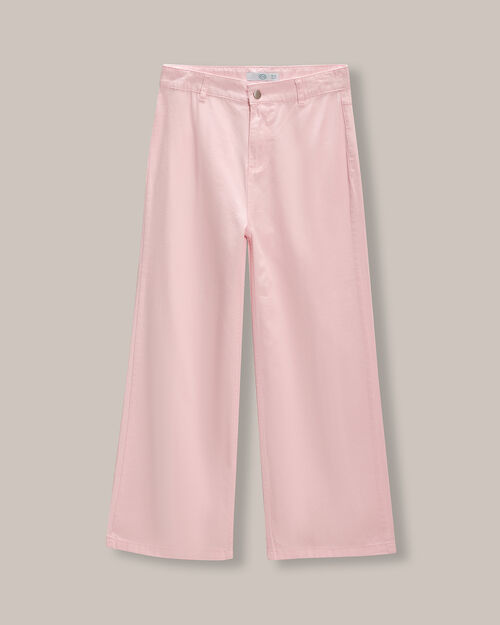 Pantalón Wide Leg Rosa