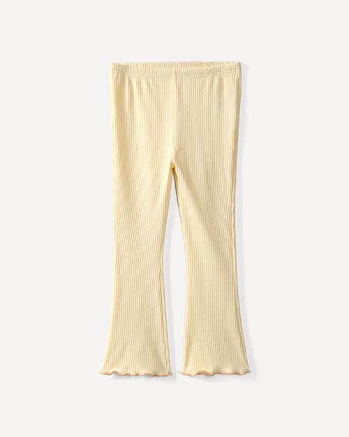 Leggings Tejido Amarillo