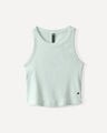 Tank Top Negro,AGUAMARINA