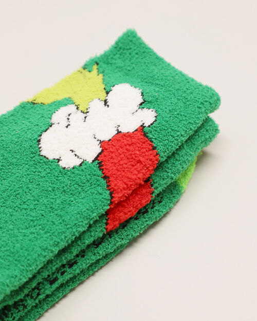 Calcetines Navide&ntilde;os El Grinch