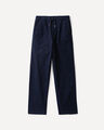 Pantal&oacute;n Con Cintura El&aacute;stica,AZUL MARINO