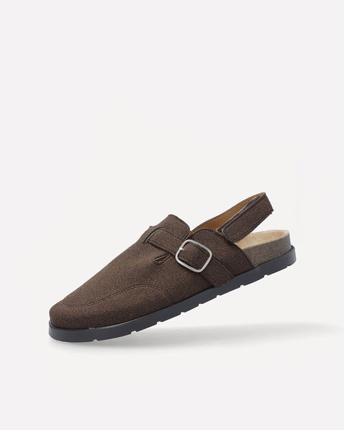 Sandalia Caf&eacute; Hebilla