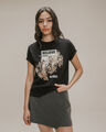Playera Manga Corta Blanca,NEGRO