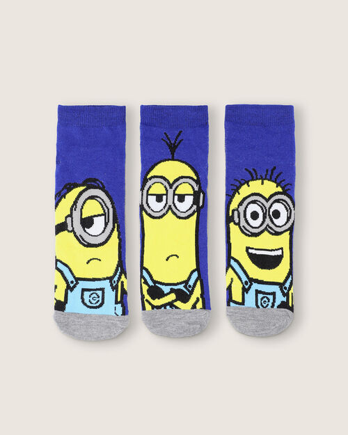 Pack 3 Calcetines Minions