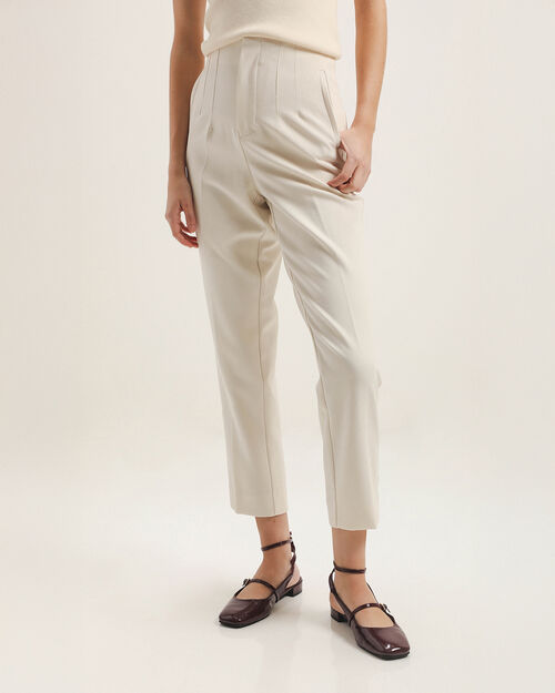 Pantalón Beige Pinzas