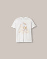 Playera Blanca Con Estampado,BLANCO