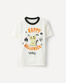 Playera Blanca Garfield,BLANCO