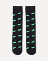 Calcetines Con Gr&aacute;fico,GRIS