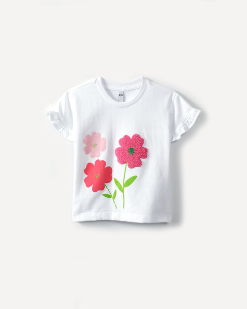 Playera Dise&ntilde;o Flores