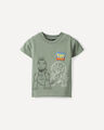 Playera Manga Corta Zootopia,VERDE EMPOLVADO
