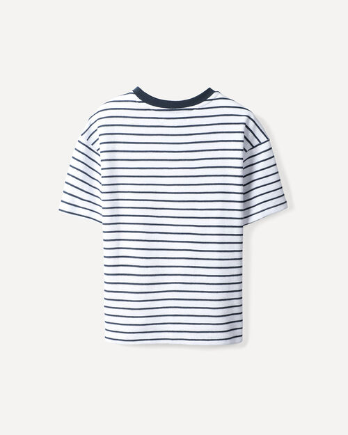 Playera Azul Casual