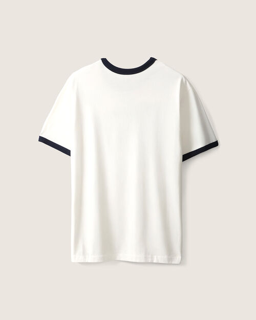 Playera Estampada Blanca