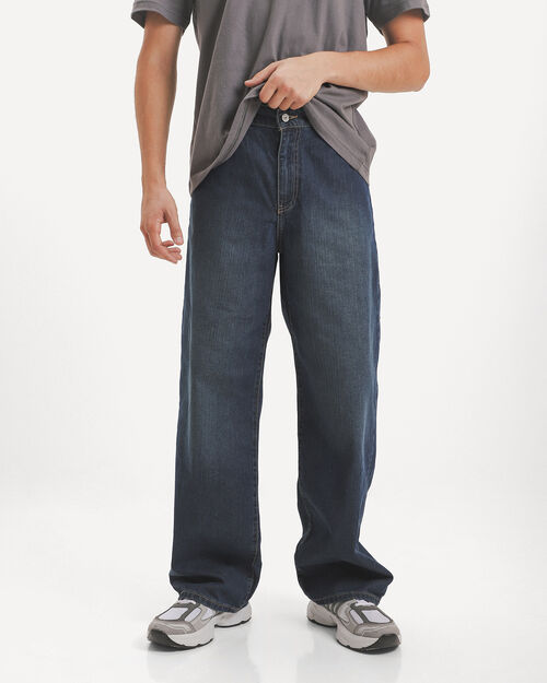Jeans Baggy Azul Marino