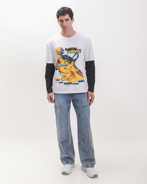 Playera Estampado Billie Eilish
