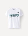Playera Gr&aacute;fico Tokyo,BLANCO P1