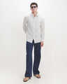 Camisa Blanca Regular,BLANCO