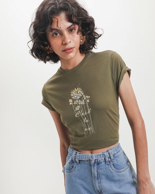 Playera Verde Dise&ntilde;o