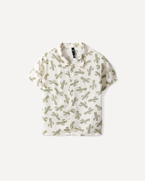 Camisa Estampado Cactus