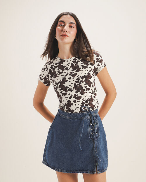 Playera Diseño Animal Print
