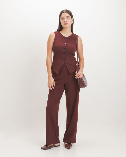 Pantal&oacute;n Rojo Straight