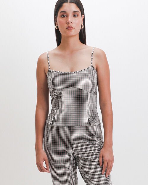 Top Tirantes Estampado
