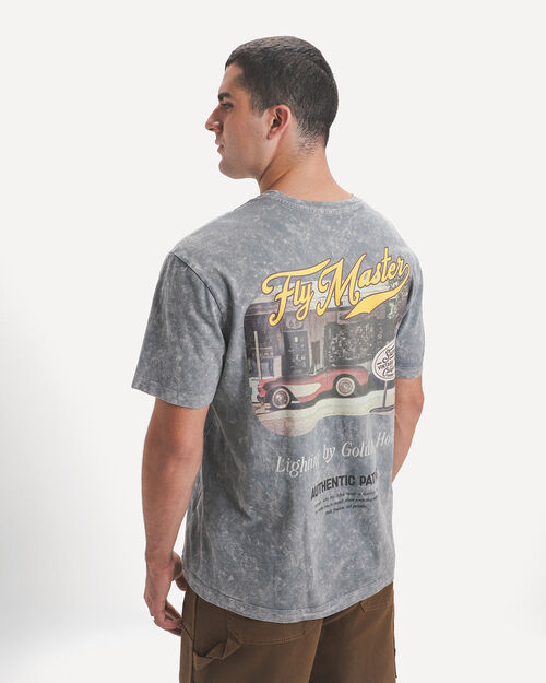 Playera Gris Relaxed
