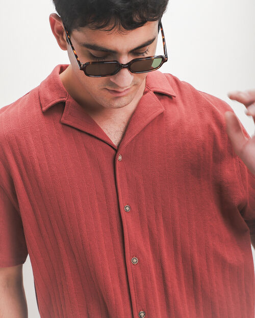 Camisa Relaxed Roja