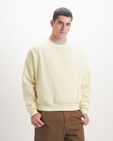 Sudadera B&aacute;sica Amarilla