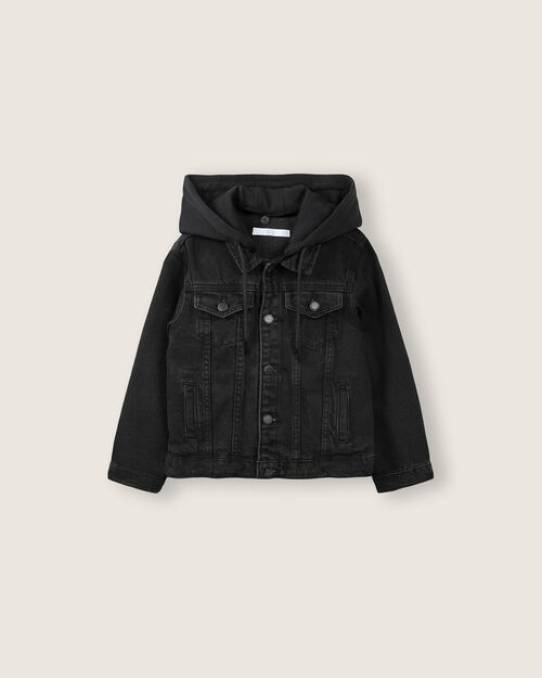 Chamarra Mezclilla Hoodie