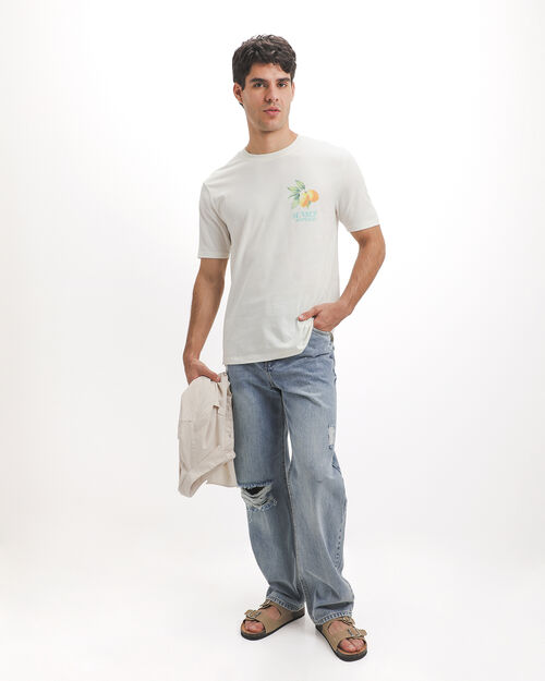 Jeans Wide Leg Destrucciones
