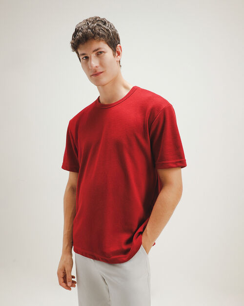 Playera Rojo Fit Relaxed
