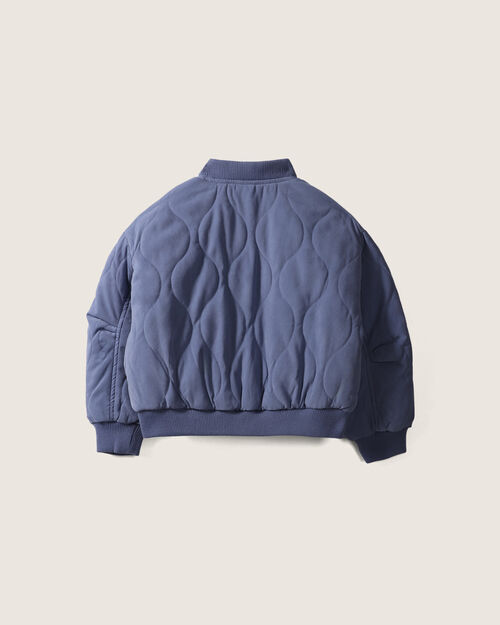 Chamarra Bomber Azul