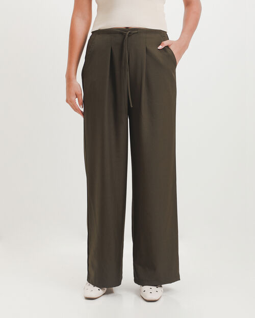 Pantal&oacute;n Verde Jareta