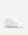 Tenis Blancos Bota,BLANCO