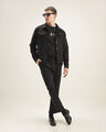 Pantalón Fit Slim Straight,NEGRO