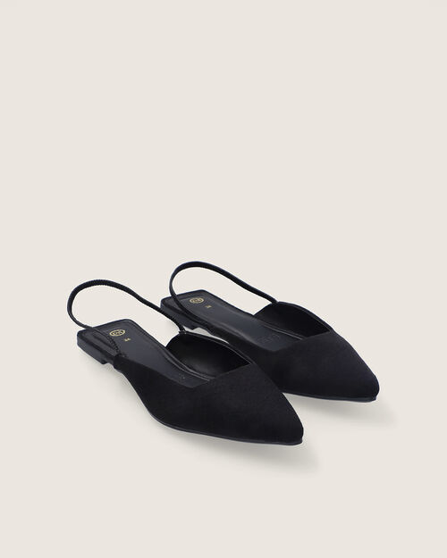 Zapato Plano Negro