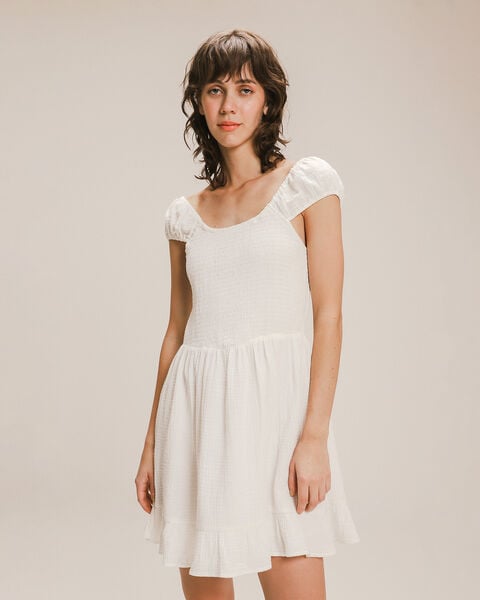 Vestido Corto Smock