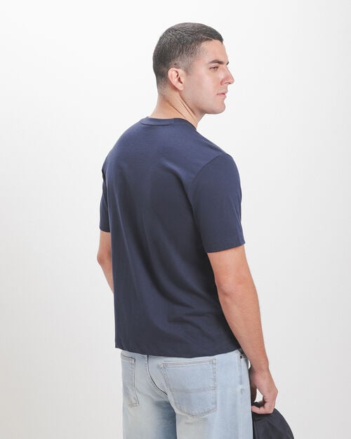 Playera Azul B&aacute;sica