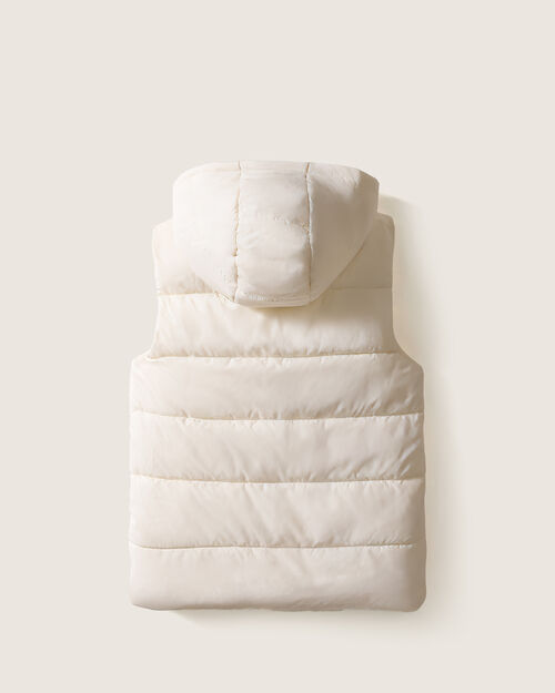 Chaleco Acolchado Con Gorro