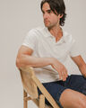 Polo Blanca Fit Slim Bolsa,BLANCO HUESO