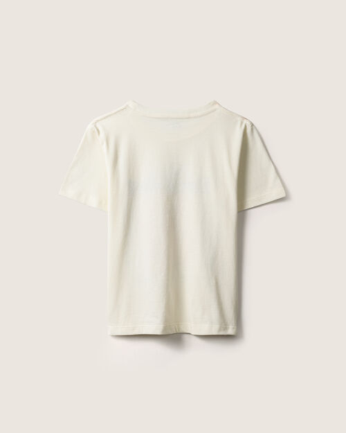 Playera Blanca Con Dise&ntilde;o