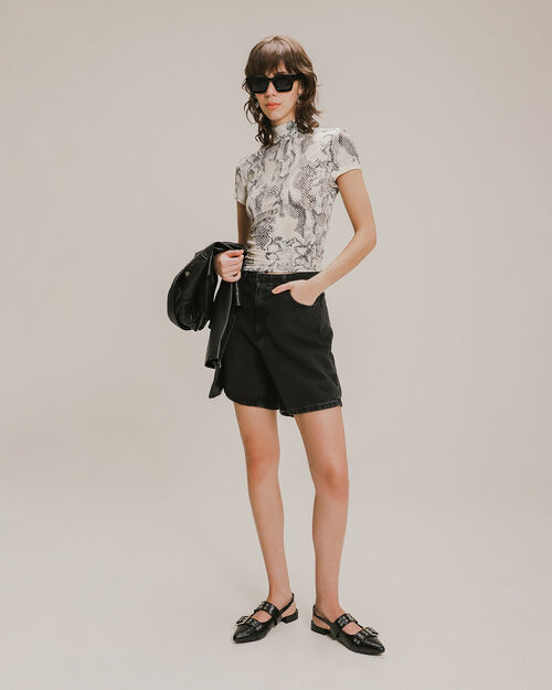 Top Estampado Animal Print