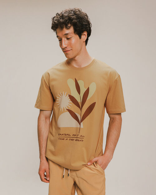 Playera Relax Estampada