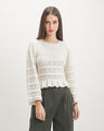 Top Tejido Beige,CRUDO